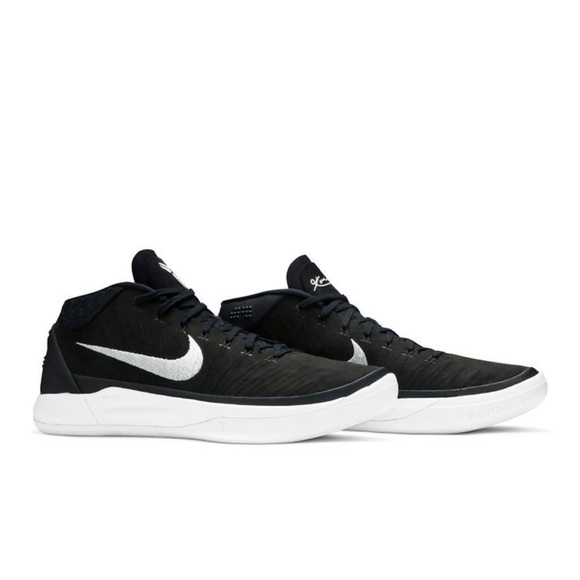 Nike Kobe Mid Black Basketball Shoes